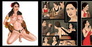 porn comics salma hayek cunt free hairy picture