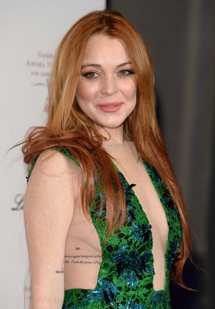 Sinful babe Lindsay Lohan  