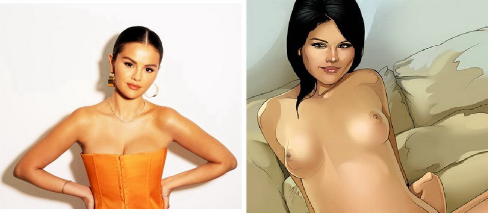 Selena Gomez sex comics 4 fan  